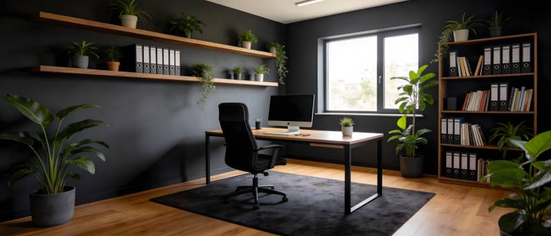 现代简约办公空间图片