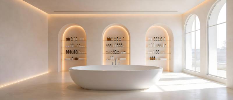 现代简约浴室设计图片