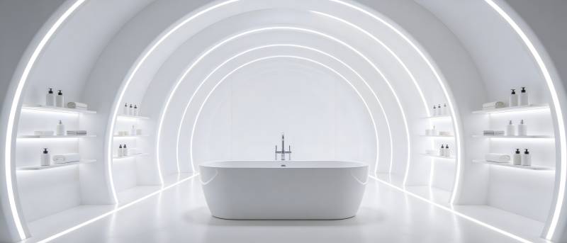 未来感浴室设计图片