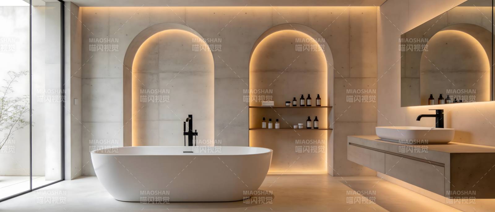 现代简约浴室设计图片