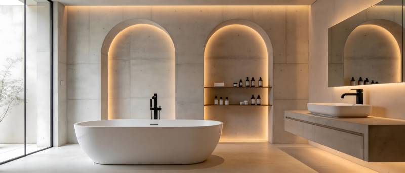 现代简约浴室设计图片