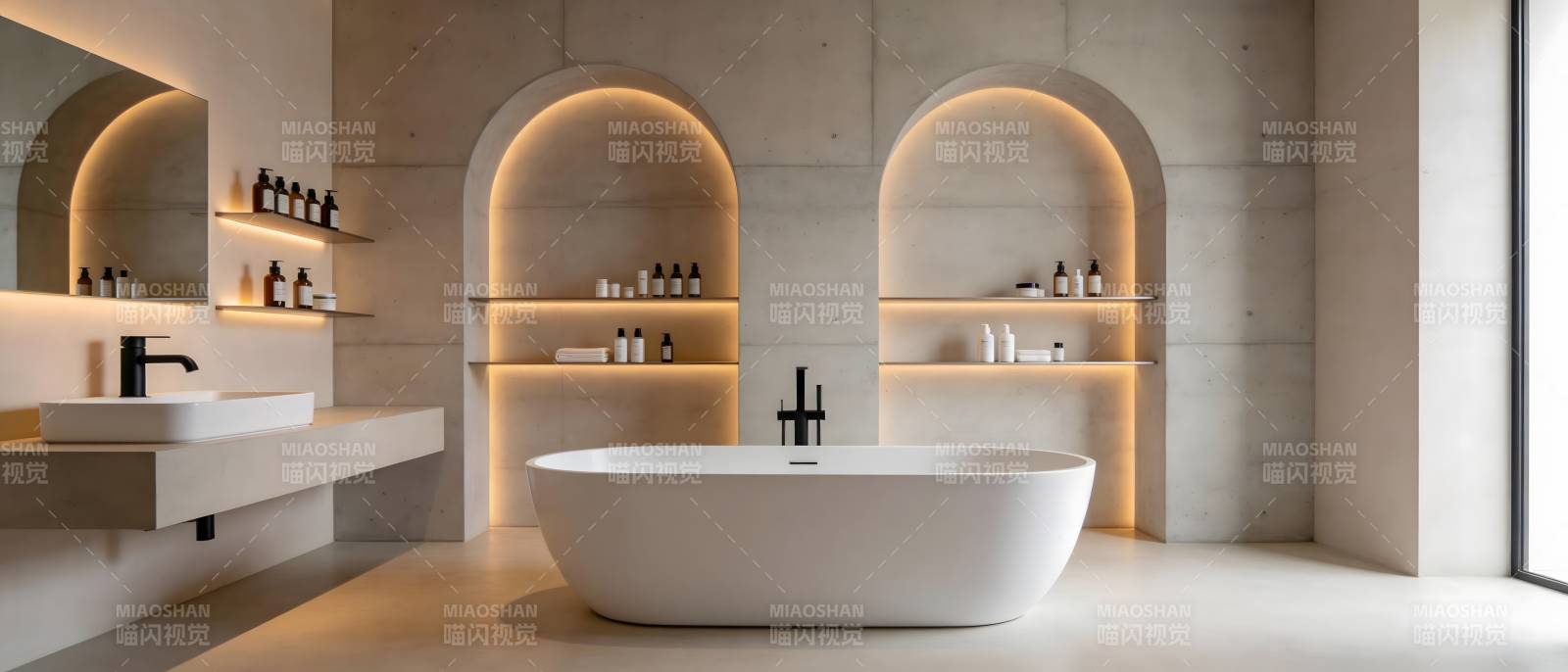 现代简约浴室设计图片