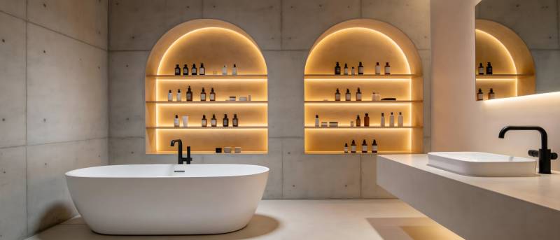 现代简约浴室设计图片