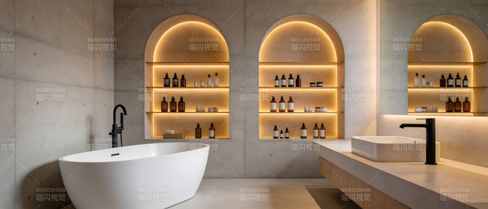 现代简约浴室设计图片