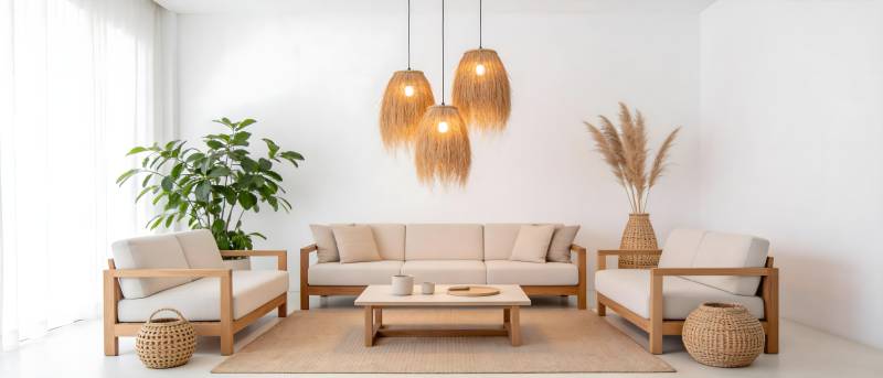 简约自然客厅设计图片