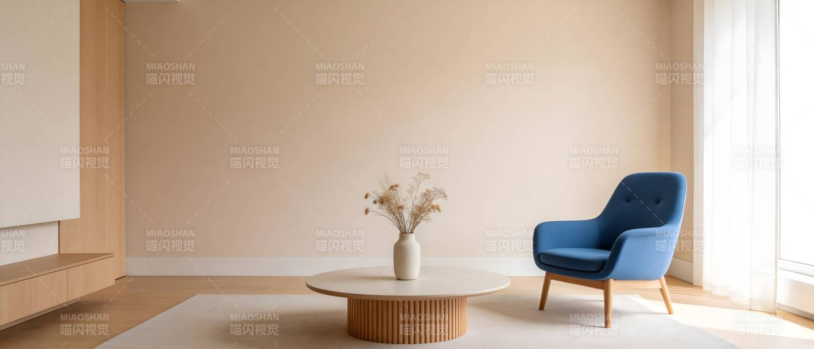 简约客厅一角图片