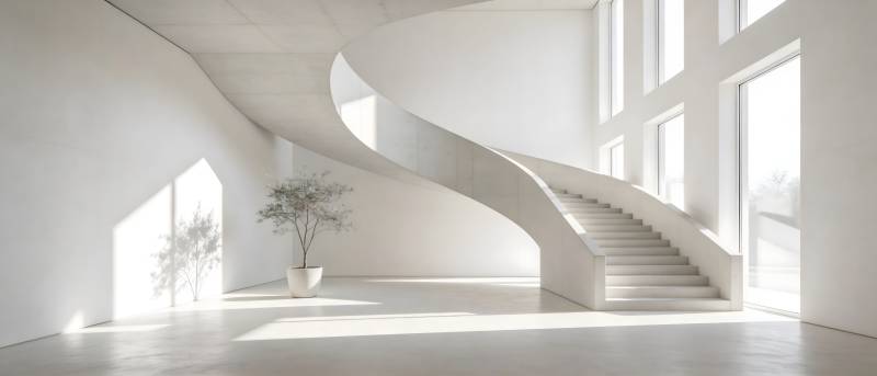 现代简约楼梯设计图片