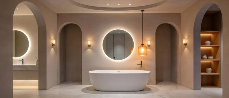 现代简约浴室设计图片