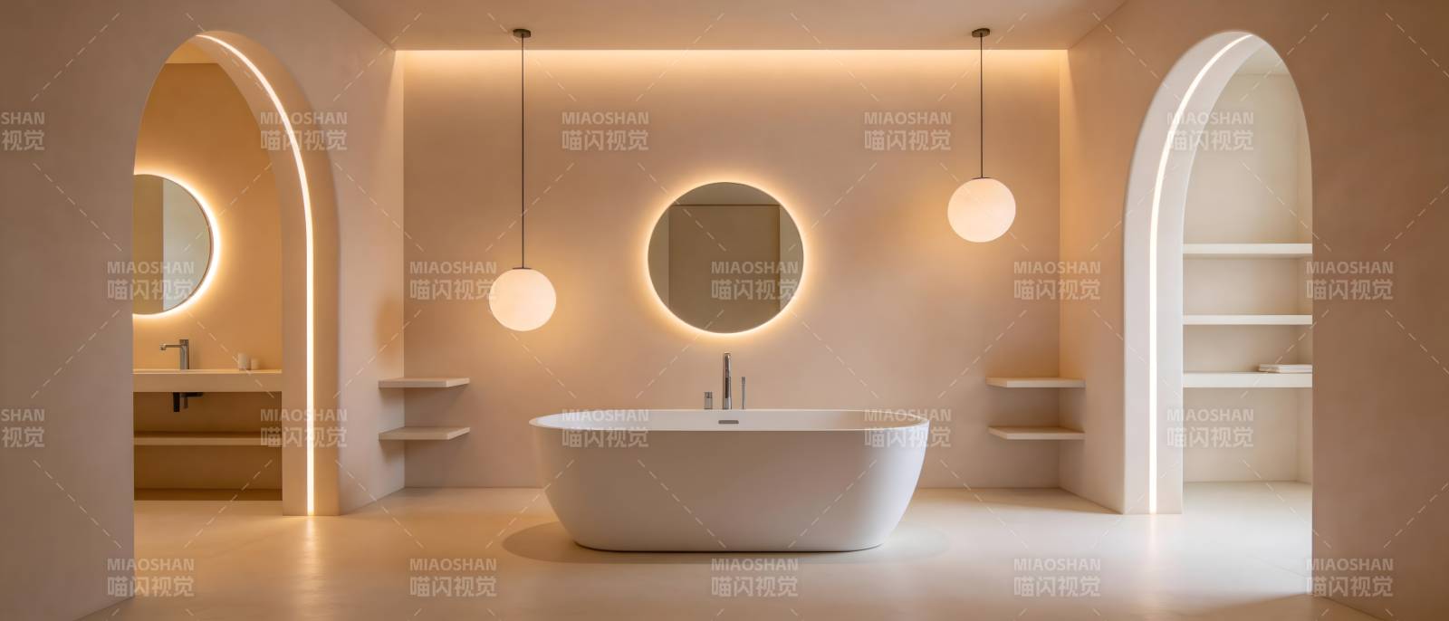 现代简约浴室设计图片