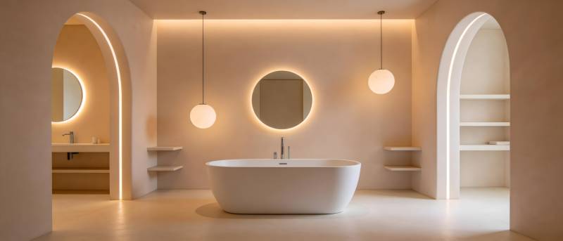 现代简约浴室设计图片