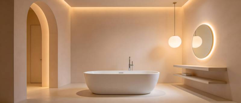 现代简约浴室设计图片