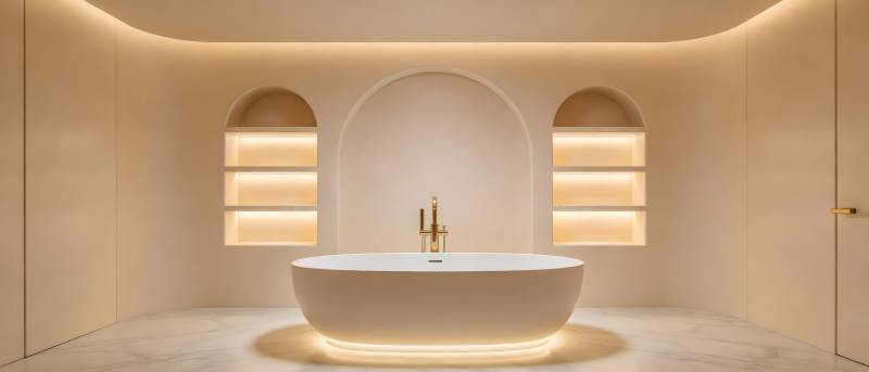 现代简约浴室设计图片