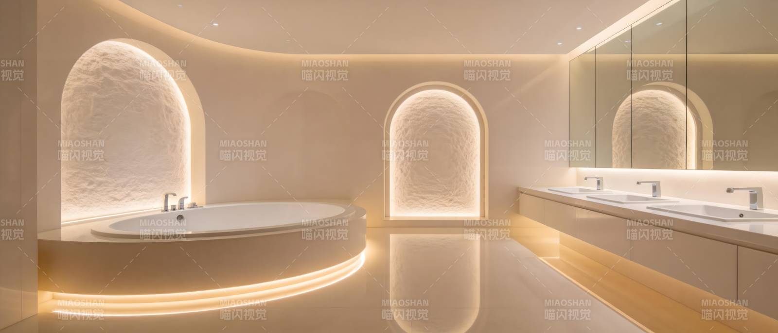 现代简约浴室设计图片