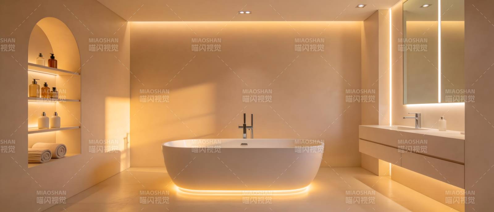 现代简约浴室设计图片