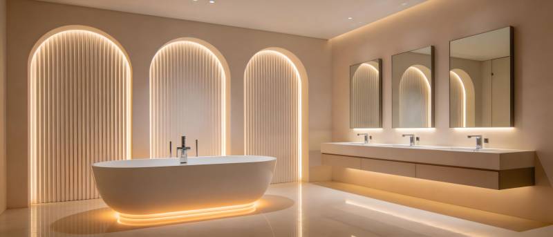 现代浴室设计图片