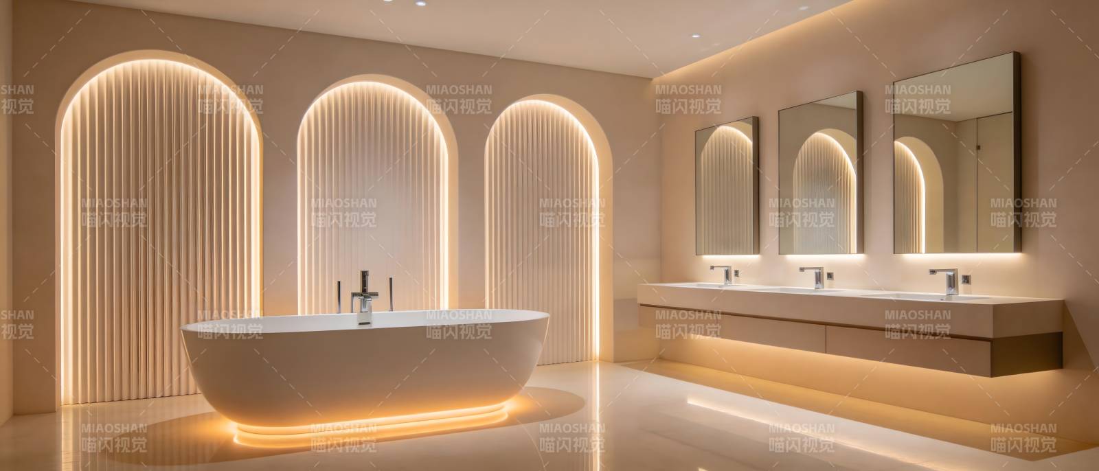 现代浴室设计图片