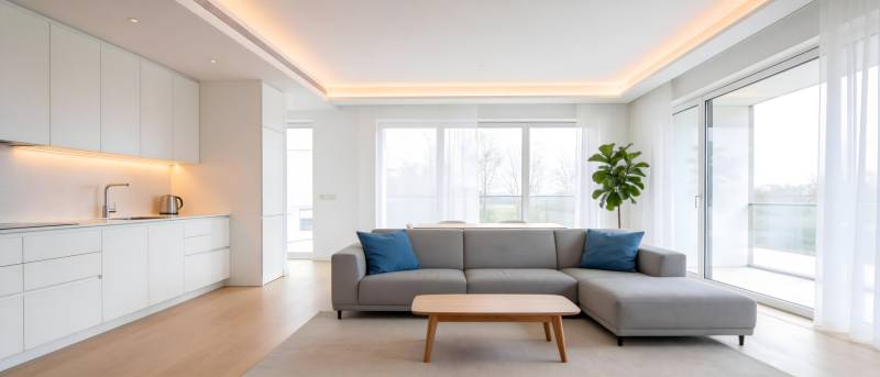 现代简约客厅设计图片