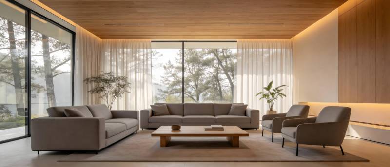 现代简约客厅设计图片