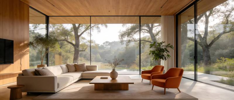 现代简约客厅设计图片