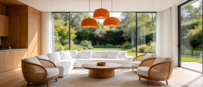 现代客厅 自然光满溢图片