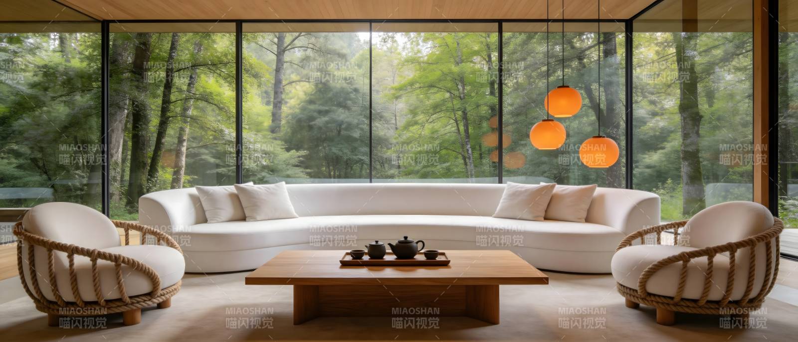 现代简约客厅设计图片