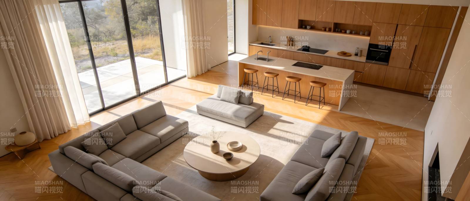 现代简约客厅设计图片