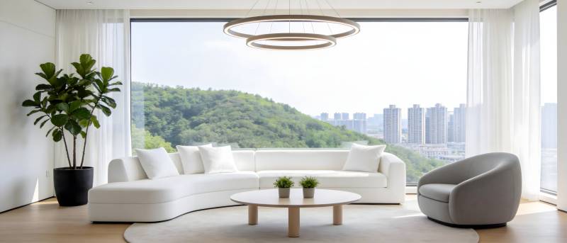 现代客厅美景图片