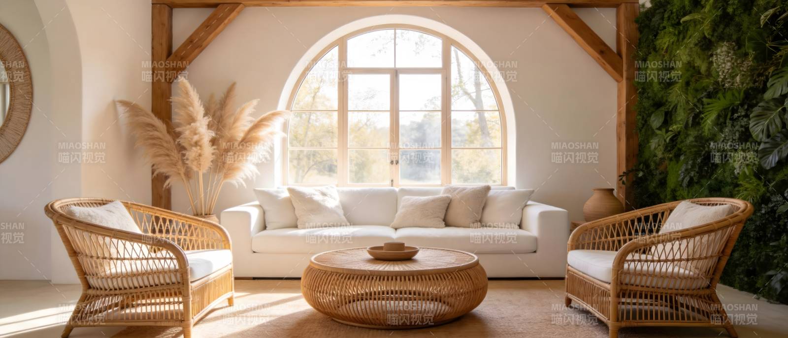 温馨自然风客厅图片