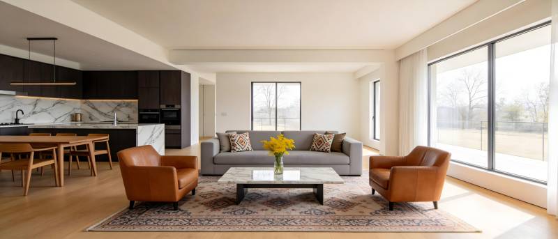 现代简约客厅设计图片