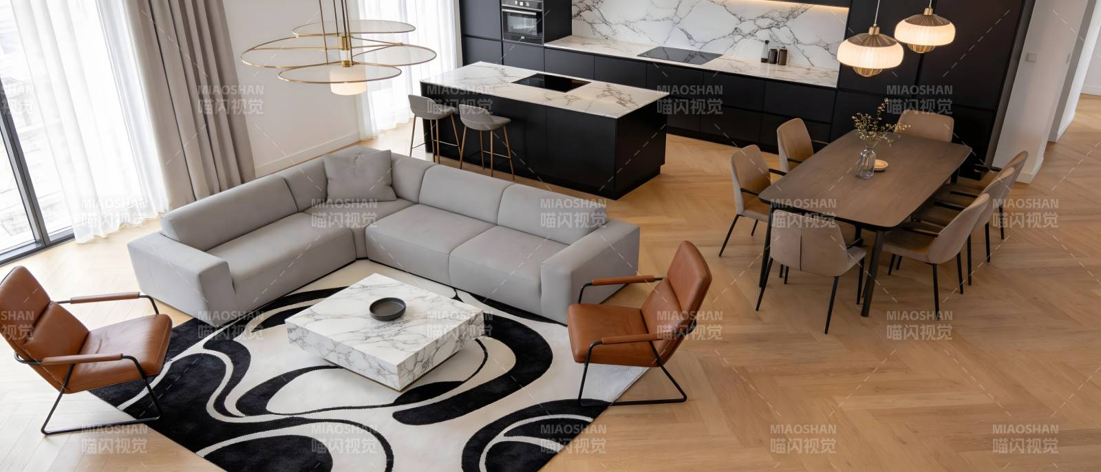 现代简约客厅设计图片