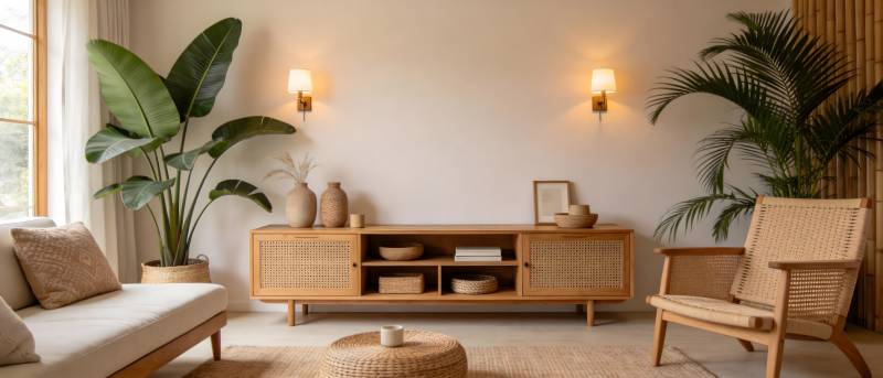 温馨自然风客厅图片