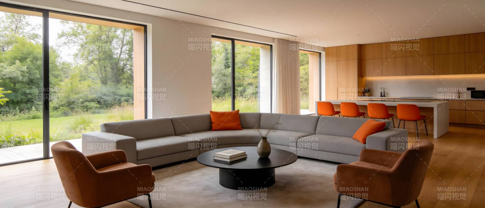 现代简约客厅设计图片