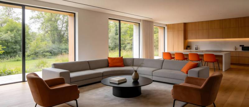 现代简约客厅设计图片