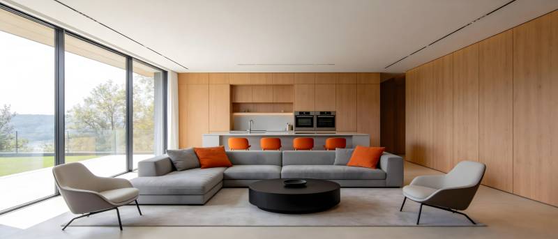 现代简约客厅设计图片