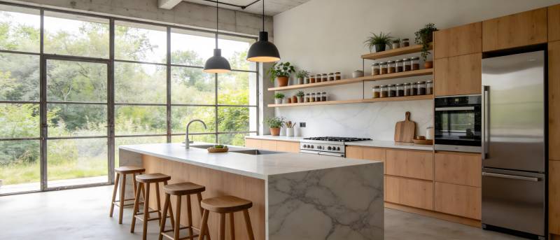 现代厨房设计图片