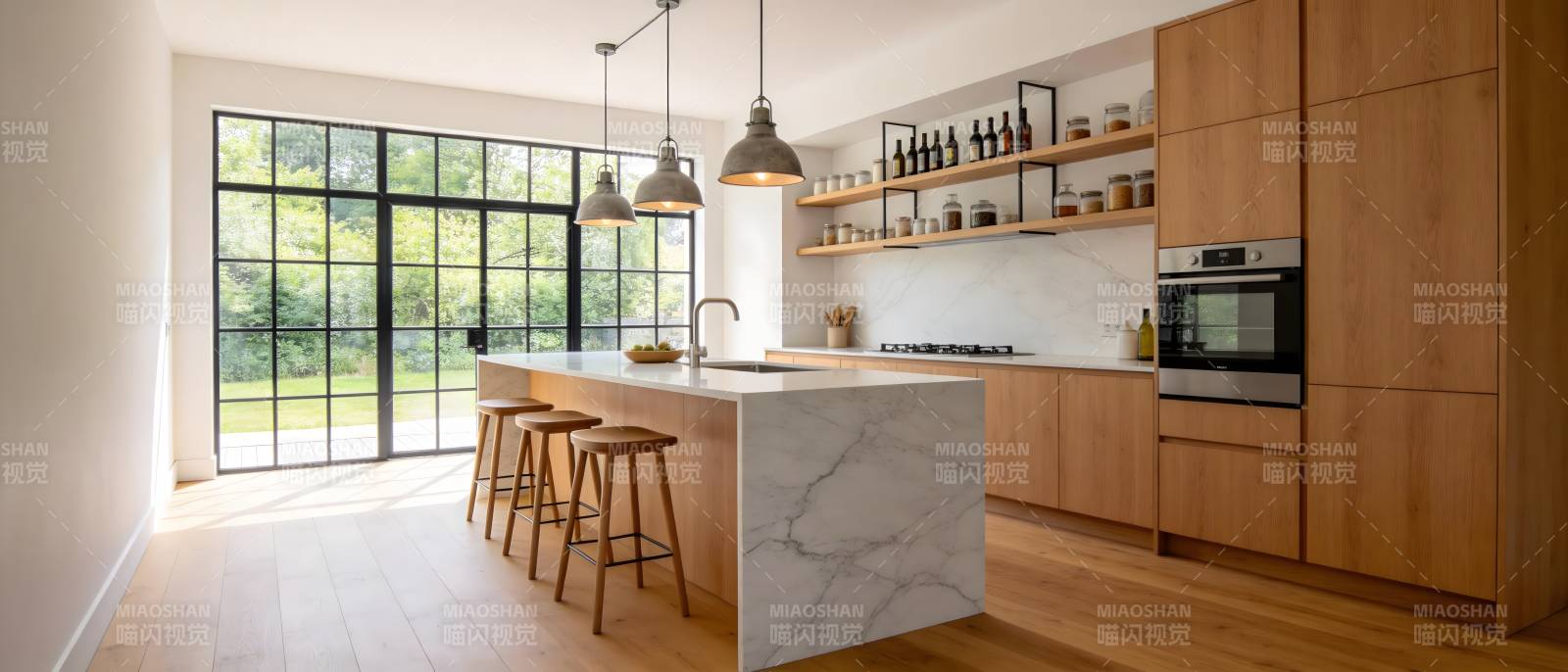 现代简约厨房设计图片