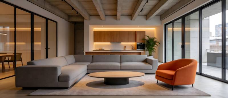 现代简约客厅设计图片