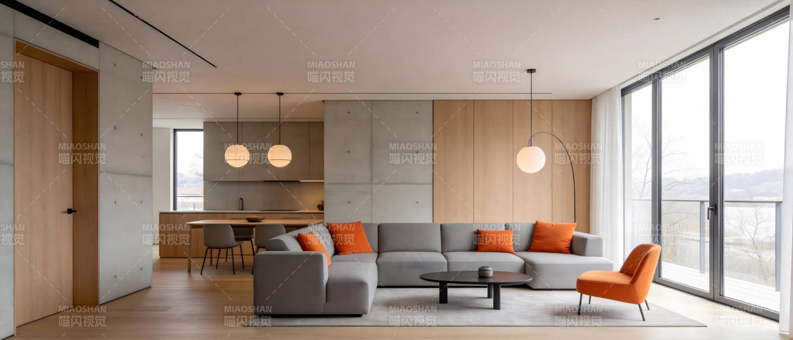 现代简约客厅设计图片