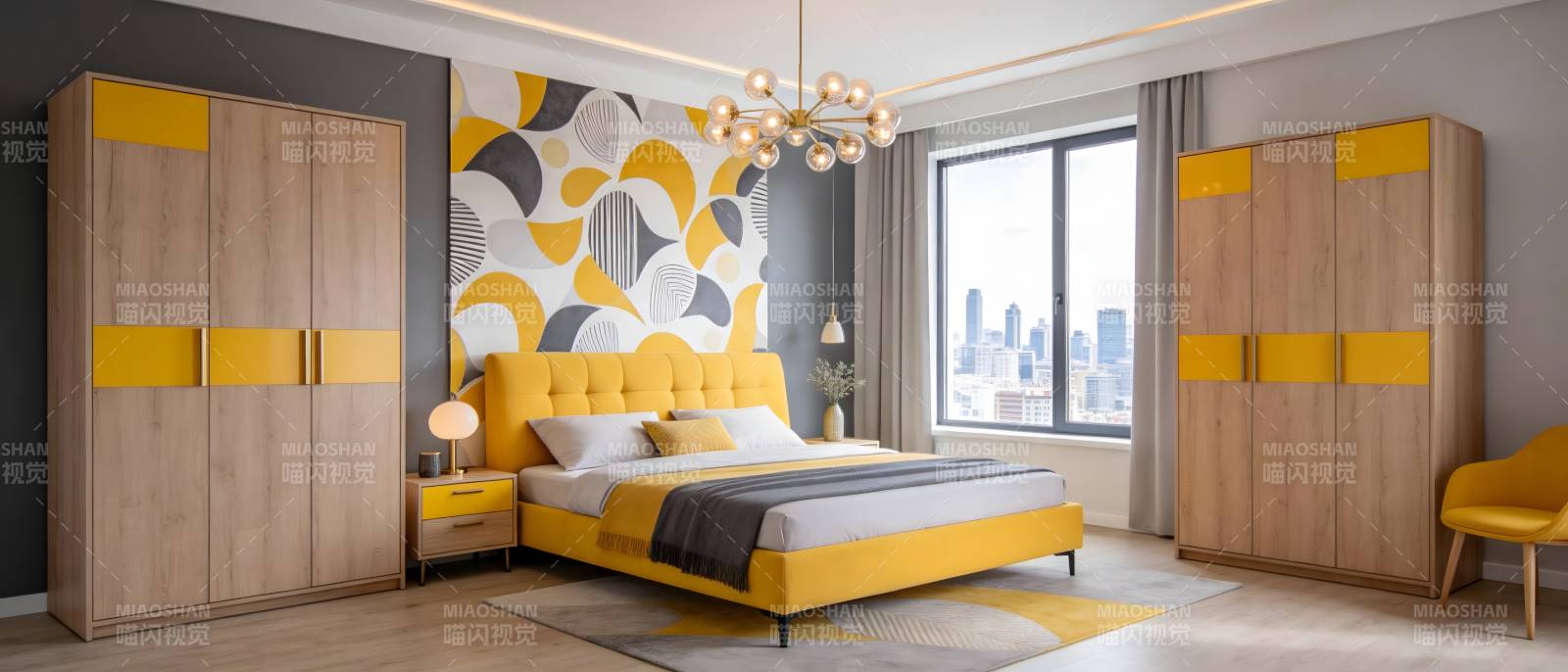 现代简约卧室设计图片