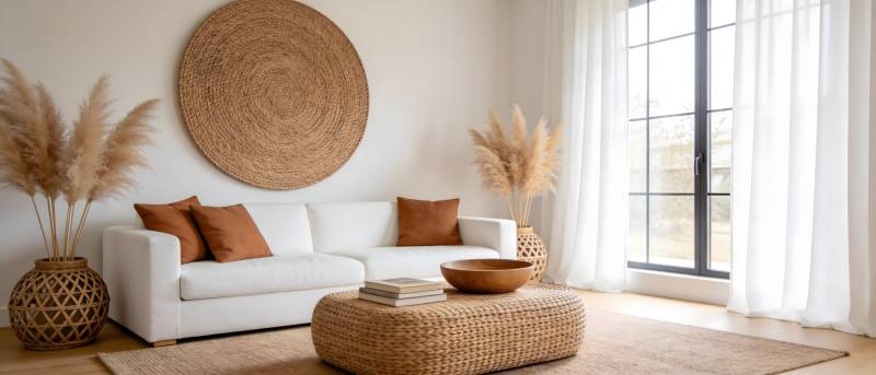 温馨自然风客厅图片