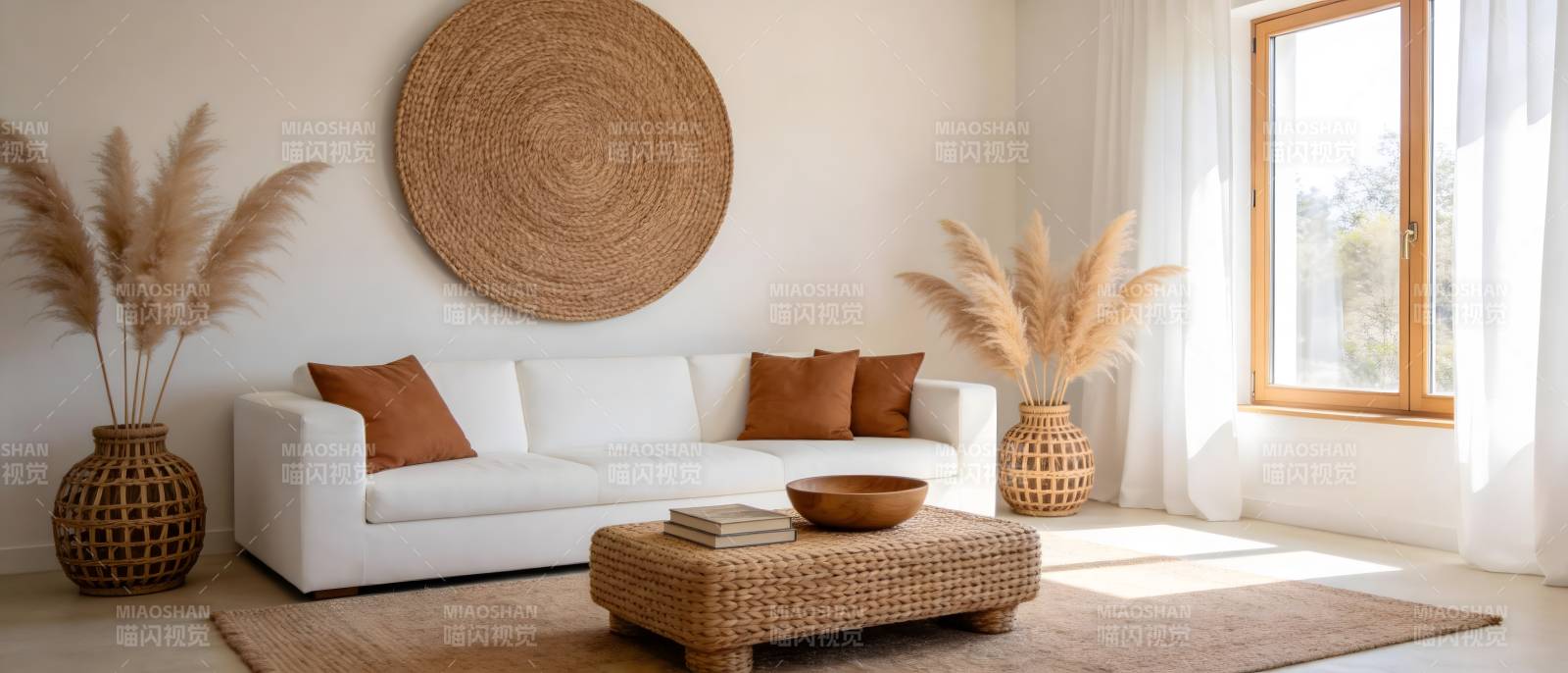 温馨自然风客厅图片