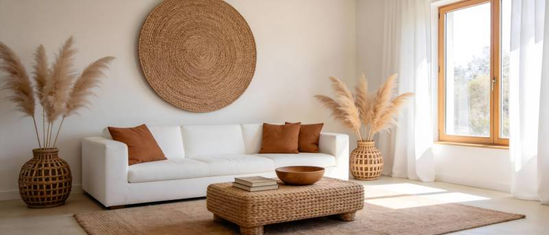 温馨自然风客厅图片