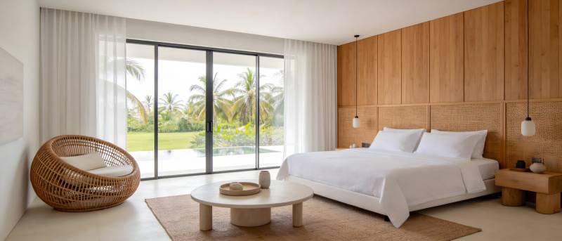 热带风情卧室图片