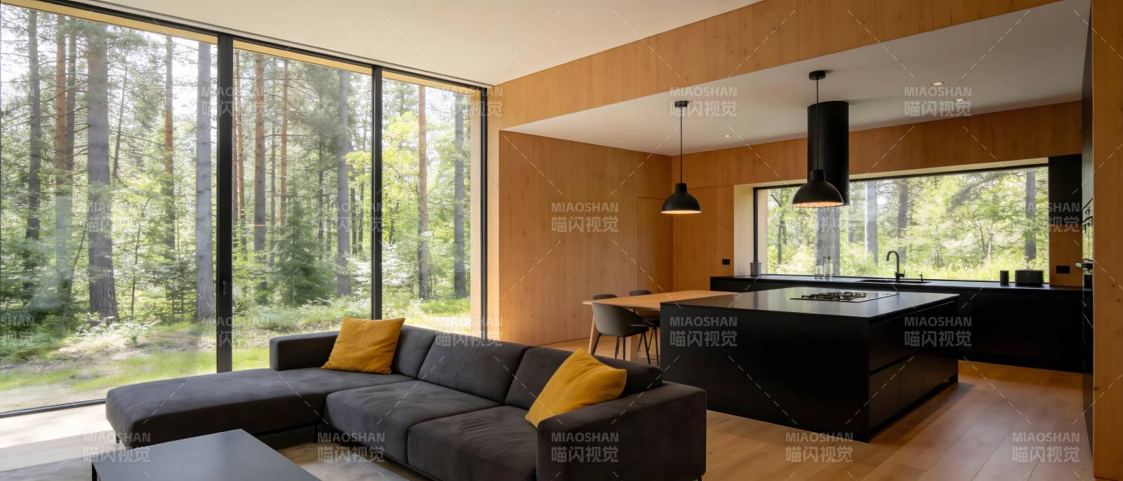 现代森林之家图片