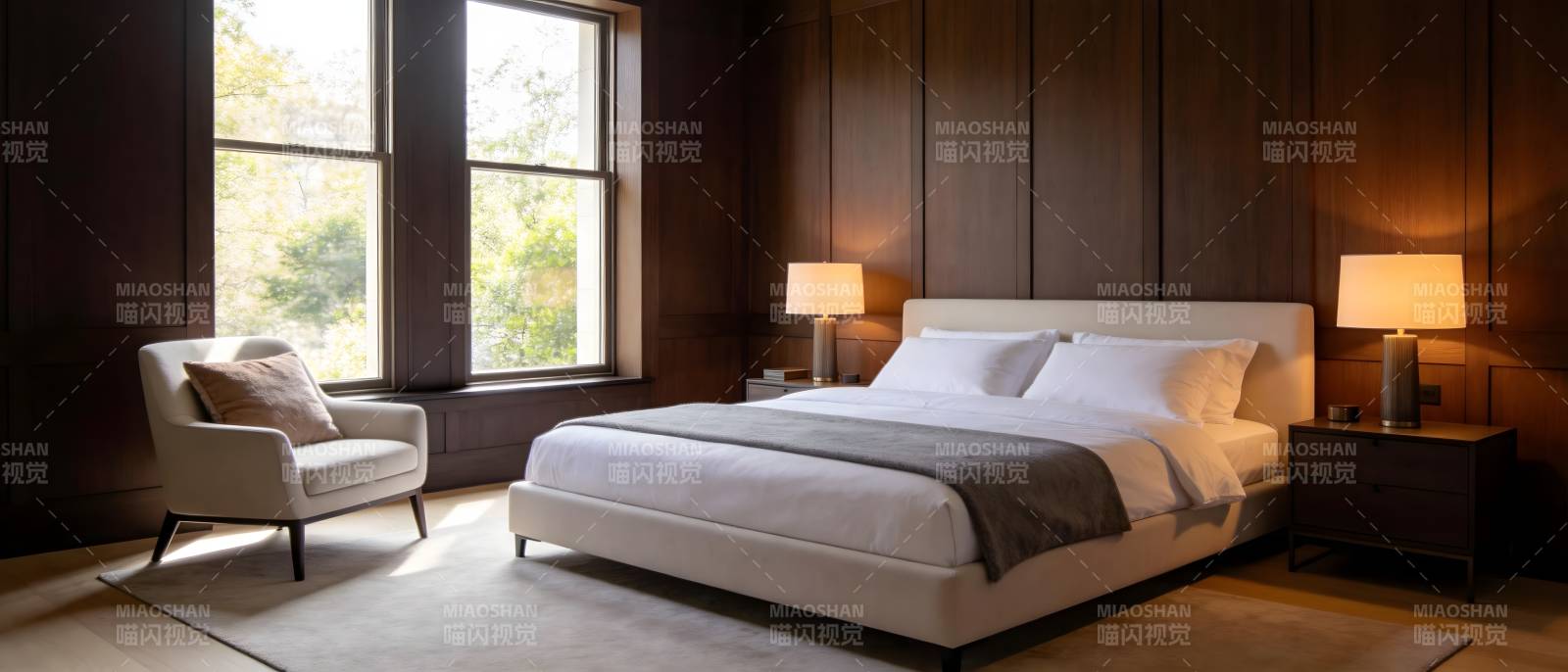 现代简约卧室设计图片