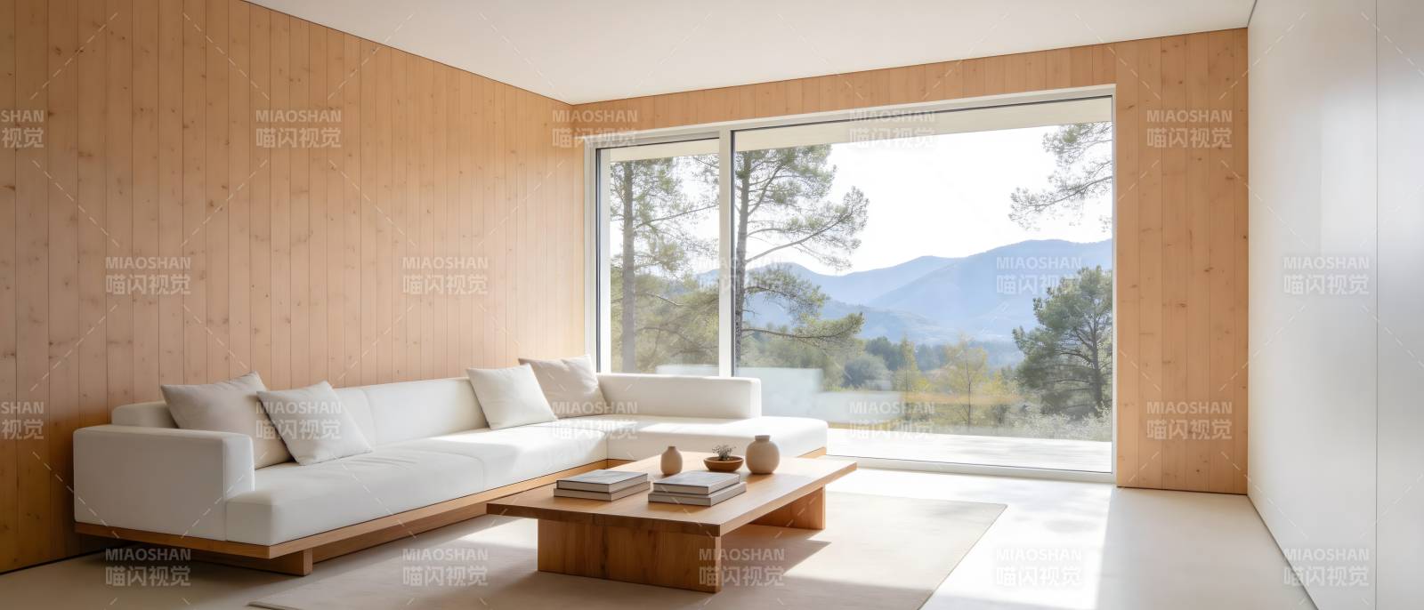 现代简约客厅美景图片