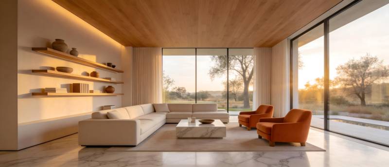 现代简约客厅设计图片