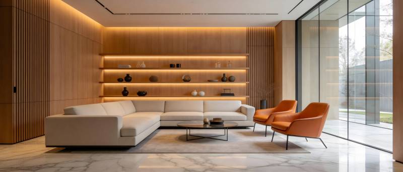 现代简约客厅设计图片