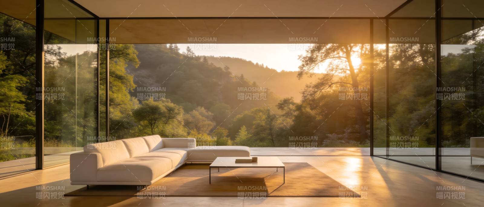 山居晨光客厅图片