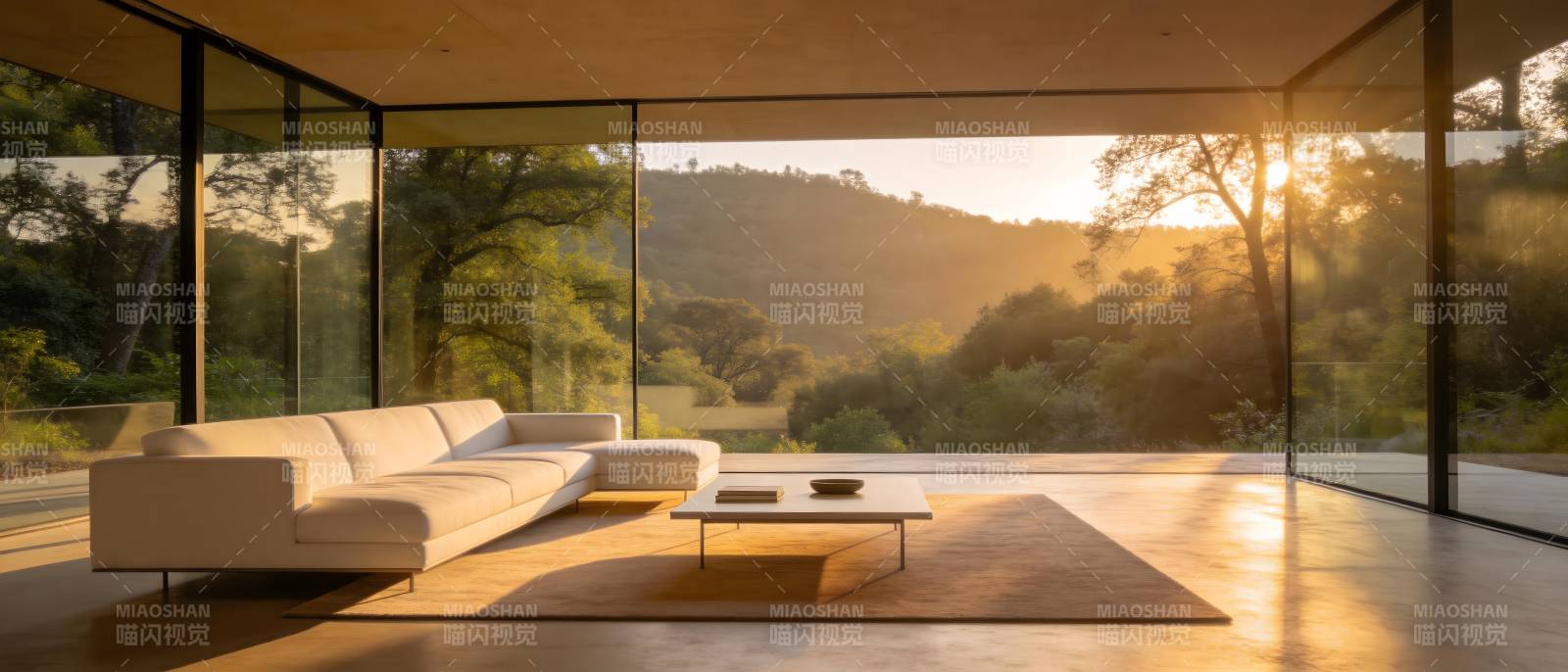 现代客厅美景图片